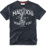 Футболка Dobermans Aggressive Mad Dog р. XL темно-синій