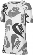 Футболка Nike B NSW TEE FW MARKER MASH CV2149-100 р.L білий