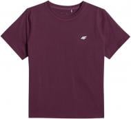 Майка 4F TSHIRT F2772 4FWSS26TTSHF2772-60S р.L бордовий Майка 4F TSHIRT F2772 4FWSS26TTSHF2772-60S р.L бордовий