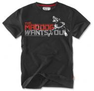 Футболка Dobermans Aggressive Mad Dog р. M черный