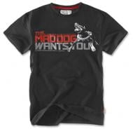 Футболка Dobermans Aggressive Mad Dog р. XL черный