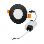 Светильник точечный Sensio Halo 5 Вт LED-модуль 4000 К черный LED-DLR-5/4(double)B