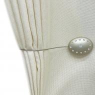 Магніт Овал із стразами 55х40 мм сатин Н00027-7 MISLT