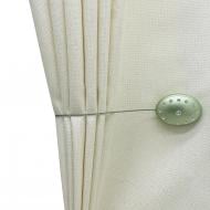 Магніт Овал із стразами 55х40 мм зелений Н00027-9 MISLT