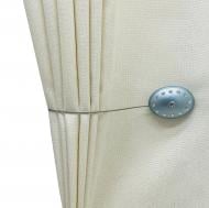 Магнит Овал со стразами 55х40 мм синий Н00027-10 MISLT