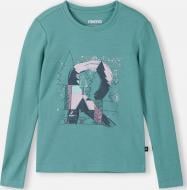 Лонгслив для девочки Reima Viluton р.152 голубой 5200011A-766A