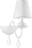 ВИТРИНА! Бра Victoria Lighting 1x40 Вт E14 белый Belladonna