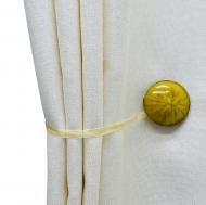 Магніт Діора d45 мм жовтий Р0029 MISLT