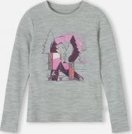 Лонгслів для дівчинки Reima Viluton р.116 сірий 5200011A-915A