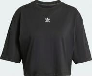 Футболка Adidas ESS CROP TEE IW5706 р.р.L чорний