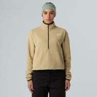 Джемпер THE NORTH FACE W GLACIER FLEECE 1/2 ZIP SHORT JACKET NF0A8D2CLK51 р.XL бежевый