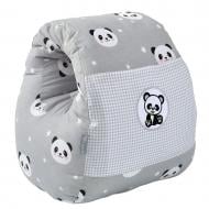 Подушка для кормления Mini Панда 30х28х30 см серая IDEIA