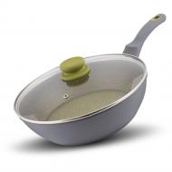 Сковорода с крышкой Olive LT1196 (28 см) Lamart
