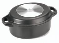 Каструля з кришкою Antik Ars Induction PierreStone 5,5 л 30x25 см