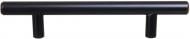 Меблева ручка рейлінгова DC DR 10A/96 96 мм 106943 чорний матовий