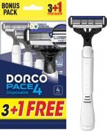 Одноразовая бритва DORCO PACE4 4 шт.