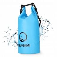 Гермомешок водозащитный TSUNAMI Dry Pack (P-5905973400046) TS012 10 л небесно-голубой