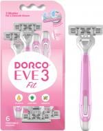 Одноразовая бритва DORCO EVE3 6 шт.
