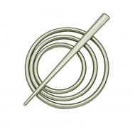 Заколка Коло d90 мм сатин В0004-7 MISLT