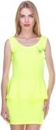 Платье Moonlight р. S неон-лимонный Брукс