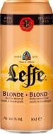 Пиво Leffe Blonde світле фільтроване ж/б 6,4% 0,5 л