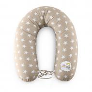 Подушка для беременных Стандарт Звезда 35х200 см Бежевая IDEIA