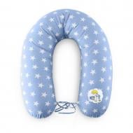 Подушка для беременных Стандарт Звезда 35х200 см Голубая IDEIA
