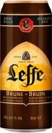 Пиво Leffe Brune темне фільтроване ж/б 6,3% 0,5 л