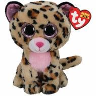 М'яка іграшка TY Beanie Boo's Леопард Livvie 15 см бежевий 36367