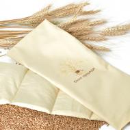 Подушка IDEIA грелка с зернами пшеницы молочный 19х50 см 8000030292