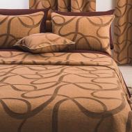 Покрывало Empress + наволочки 50x70 см 2 шт. 240x260 см IDEIA карамель
