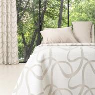 Покрывало Empress + наволочки 50x70 см 2 шт. 240x260 см IDEIA крем