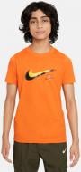 Футболка Nike B NSW SI SS TEE FZ4714-819 р.XS помаранчевий