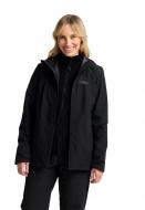 Куртка женская Jack Wolfskin MOONRISE 3IN1 JKT W 1115621-6000 р.L черная