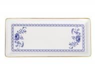 Блюдо прямокутне Lefard Blue Rose 35,5x16 см 769-084