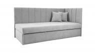 Диван прямой Кедр Виктория R светло-серый 1980x900x930 мм Диван прямой Кедр Виктория R светло-серый 1980x900x930 мм