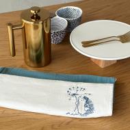 Набор полотенец Ежик 2 шт. 475-25/00 40x60 см Эдельвика белый/голубой