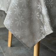 Скатертина Святвечір 534-25/00 140x180 см сірий/срібний Едельвіка Скатертина Святвечір 534-25/00 140x180 см сірий/срібний Едельвіка