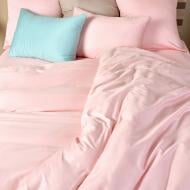 Простынь Сатин 220x240 см пудра IDEIA