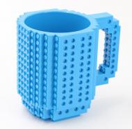 Чашка-конструктор SUNROZ кружка в стилі іграшки 350 мл Синій (SUN3776)