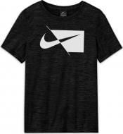 Футболка Nike B NK DF HBR SS TOP DA0282-010 р.M черный