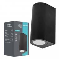 Светильник уличный настенный LEDCOIN 2 x GU10 черный DH145