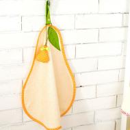 Салфетка махровая IDEIA Груша 45x50 см молочный