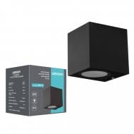 Светильник уличный настенный LEDCOIN GU10 черный DH146