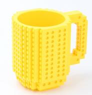 Чашка-конструктор SUNROZ в стилі іграшки 350 мл Жовтий (SUN3781)