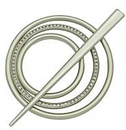 Заколка Коло 2 Еліт d90 мм сатин В0024-7 MISLT