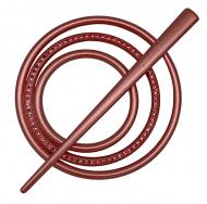 Заколка Коло 2 Еліт d90 мм червоний В0024-11 MISLT