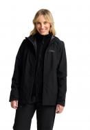 Куртка женская Jack Wolfskin MOONRISE 3IN1 JKT W 1115621-6000 р.XS черная