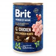 Консерва для всех пород Brit Premium для собак с куркой и куриными сердечками, ж/б, 800 г 800 г 1200 мл