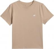 Футболка 4F TSHIRT F2772 4FWSS26TTSHF2772-83S р.XS бежевый